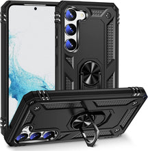 Phone Case Samsung Galaxy S23+ Plus Kickstand Shockproof Ring Phone Cover