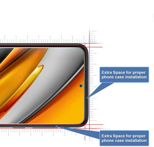 Xiaomi Redmi K40 Pro Case Carbon Cover & Glass Screen Protector