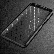 Xiaomi Redmi 10 Case Carbon Slim Cover & Glass Screen Protector