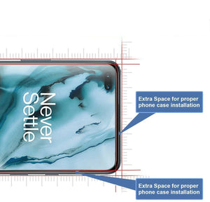 OnePlus Nord Case Slim Silicone Cover & Glass Screen Protector