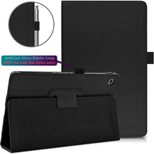 Lenovo M10 2nd Gen 10.1"  Case Leather Folio Stand Cover & Glass Protector
