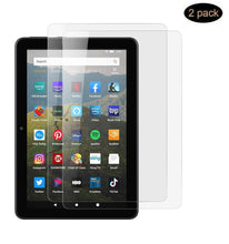 (2 Pack) AMAZON Fire HD 8  Tablet 2022 Glass Screen Protector  12TH Gen