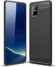 Samsung Galaxy Note10 Lite Carbon Fibre Cover & Glass Screen Protector