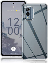 Nokia X30 / X30 5G Case, Slim Clear Silicone Shockproof  Gel Phone Cover