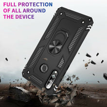 Huawei P30 lite New Edition Case Kickstand Cover & Glass Screen Protector