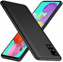 Samsung Galaxy A51 Case Slim Silicone Cover & Glass Screen Protector