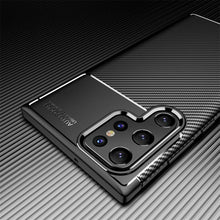 Phone Case Samsung Galaxy S23 Ultra Carbon Gel Cover Ultra Slim Shockproof
