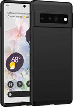 Google Pixel 6 Pro 5G Case Slim Silicone Cover & Glass Screen Protector