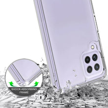 Samsung Galaxy A22 4G Case Clear Gel Cover & Glass Screen Protector
