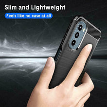 Nokia G21 Case Carbon Gel Cover Ultra Slim Shockproof