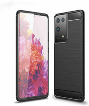 Samsung Galaxy S21 Ultra 5G Case Carbon Gel Cover Ultra Slim Shockproof