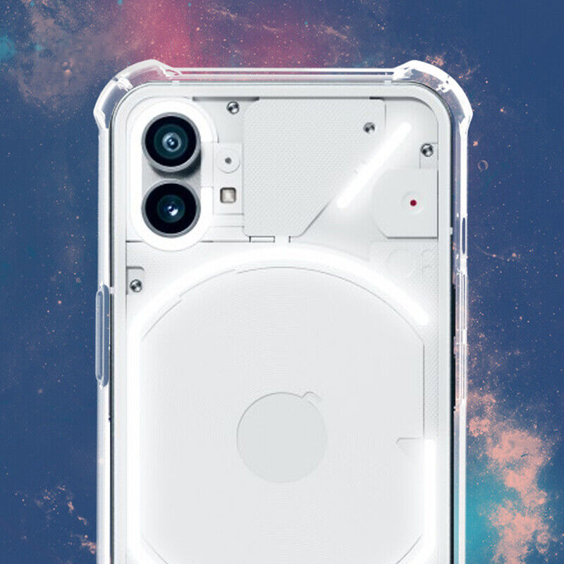 Nothing Phone (1) Case Clear Silicone Slim Shockproof Gel Cover