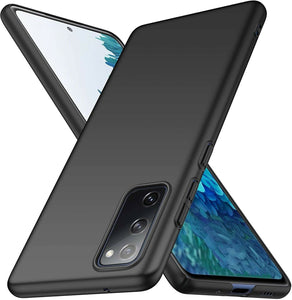 Samsung Galaxy S20 FE / 5G Case Slim Silicone Cover & Glass Screen Protector