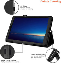 Lenovo Tab M8 2nd Gen Case Leather Folio Stand Cover  (8.0")