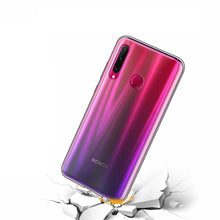 Honor 20 lite Case Clear Slim Gel Cover & Glass Screen Protector