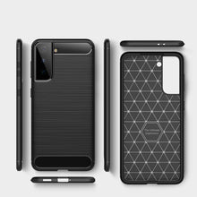 Samsung Galaxy S21+ (Plus) / 5G Case Carbon Gel Cover Ultra Slim Shockproof