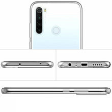 Xiaomi Redmi Note 8T Case Clear Gel Cover & 2 Pack Glass Screen Protector