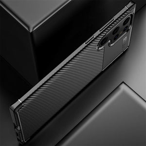 Phone Case Samsung Galaxy S23 Ultra Carbon Gel Cover Ultra Slim Shockproof