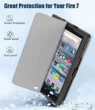 Amazon Fire 7" 12th Generation / 2022 Case Leather Folio Stand Tablet Cover