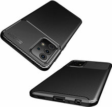 Samsung Galaxy A52 Case Carbon Gel Cover Ultra Slim Shockproof