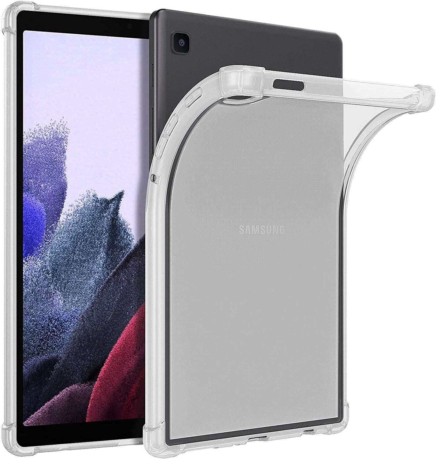 Samsung Galaxy Tab A7 Lite Case Clear Shockproof Case TPU Silicone