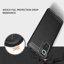 Xiaomi Redmi Note 10T 5G Case Carbon Gel Cover Ultra Slim Shockproof