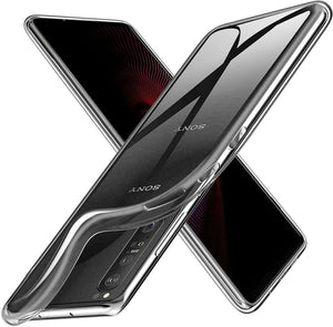 Sony Xperia 1 III Case Clear Silicone Ultra Slim Gel Cover