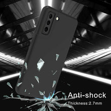 Samsung Galaxy S22 5G Case Slim Soft Silicone Gel Cover Black