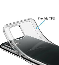 Samsung Galaxy A22 5G Case Clear Gel Cover & Glass Screen Protector