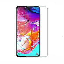 Samsung Galaxy A70 Case Slim Silicone Cover & Glass Screen Protector