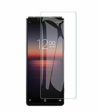 Sony Xperia 1 III Case Carbon Fibre Cover & Glass Screen Protector
