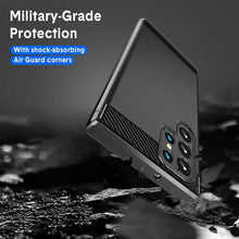 Samsung Galaxy S22 5G Case Carbon Gel Cover Ultra Slim Shockproof