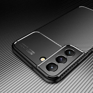 Samsung Galaxy S22 5G Case Carbon Gel Cover Ultra Slim Shockproof