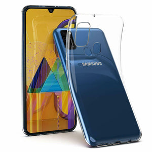 Samsung Galaxy M30s Case Clear Silicone Ultra Slim Gel Cover