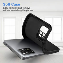 Xiaomi Redmi Note 11 Pro Case Slim Silicone Gel Cover - Matte Black 6.67"