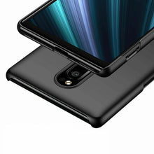 Sony Xperia 1 Case Slim Hard Back Cover & Glass Screen Protector