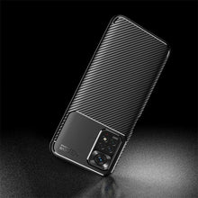 Xiaomi Redmi 10 Case Carbon Slim Cover & Glass Screen Protector