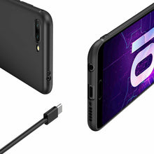 Huawei Honor 10 Case Slim Silicone Ultra Soft Gel Cover - Matte Black