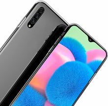 Samsung Galaxy A30s Case Clear Slim Gel Cover & Glass Screen Protector