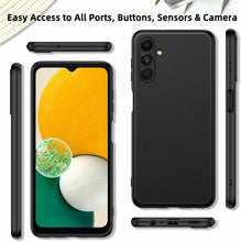 Samsung Galaxy A13 5G Case Slim Silicone Gel Cover - Matte Black