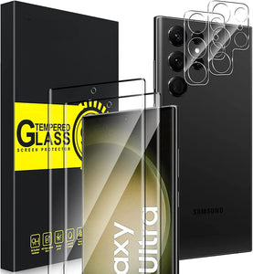 Samsung Galaxy S23 Ultra Tempered Glass Screen Protector & Camera lens Glass