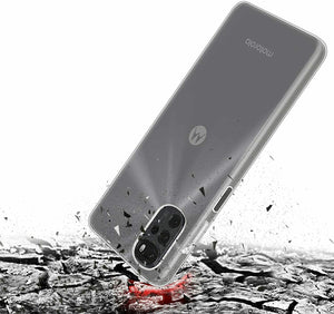 Motorola Moto G22 Case Clear Silicone Ultra Slim Gel Cover