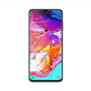 Samsung Galaxy A70 Case Slim Silicone Cover & Glass Screen Protector