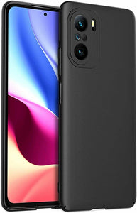 Xiaomi Poco F3  Case Slim Soft Silicone Gel Cover - Matte Black