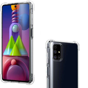 Samsung Galaxy M51 Case Clear Silicone Slim Shockproof Gel Cover
