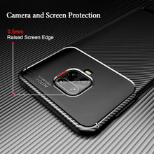 Xiaomi Redmi Note 9S Case Carbon Gel Cover Ultra Slim Shockproof