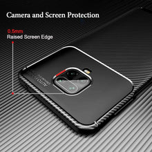 Xiaomi Redmi Note 9S Case Carbon Gel Cover Ultra Slim Shockproof