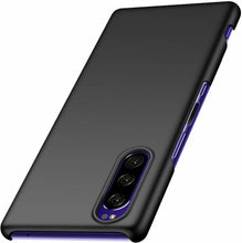 Sony Xperia 5 II Case Slim Hard Cover & Glass Screen Protector