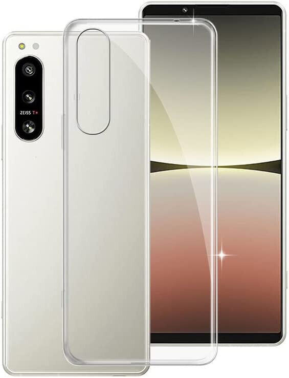 Sony Xperia 5 IV Case Clear Silicone Ultra Slim Gel Cover