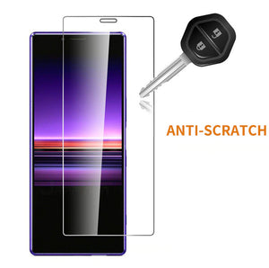 Sony Xperia 10 III Tempered Glass Screen Protector Case Friendly